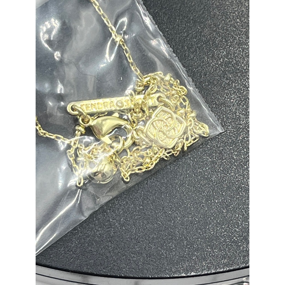 Kendra Scott Parker Starfish Gold Short Mother of Pearl Pendant Necklace New - Picture 6 of 7